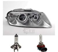 Faro Alogeno Destro Per VW TOUAREG 7L 10/02-12/06 H7/H9 Con Motore