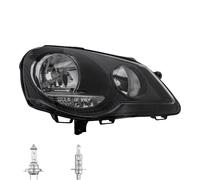 Faro Alogeno Fari Anteriori Destra H7/ H1 Per VW Polo Inclusi Lampadine