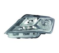 Faro Alogeno Fari Anteriori Sinistro H7/H7 Nero Per Seat Toledo IV