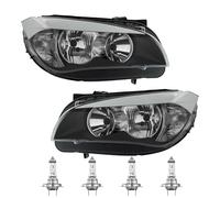 Faro Alogeno Fari Principali Set H7 Per BMW X1 Inclusi Lampadine