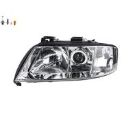 Faro Alogeno Fronte Adatto A per Audi A6 4B 01/97-09/99 SX Lampadine