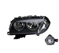 Faro Alogeno Fronte Adatto A per BMW X3 E83 09/06- H7 SX+ Fendinebbia
