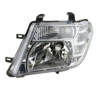 Faro Alogeno Fronte Adatto A per Nissan Navara D40 01/10- H4 SX Conducente