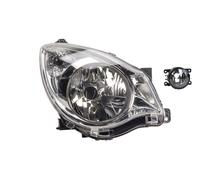Faro Alogeno Fronte Adatto A per Opel Agila B 09/07- H4 Destra + Fendinebbia