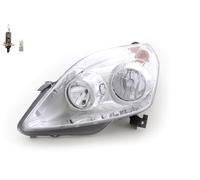 Faro Alogeno Fronte Adatto A per Opel Zafira B 02/2008- SX Lampadine