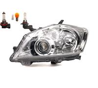 Faro Alogeno Fronte Adatto A per Toyota Auris 03/2010 - SX Lampadine