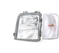 Faro Alogeno Fronte Adatto A per VW Lt 2D 05/96-07/06 H1 SX con Lampeggiatore
