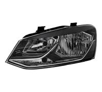 Faro Alogeno Sinistro Con Motore Per VW Polo 6R 6C 6R_ H7 H7 W5W WY21W