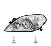 Faro Alogeno Sinistro H7/H7 Per Nissan Primera Hatchback Inclusi Lampadine