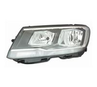 Faro Alogeno Sinistro H7/H7 Per VW Tiguan Allspace Inclusi Lampadine