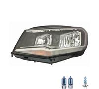 Faro Alogeno Sinistro H7 Per VW Caddy Alltrack Kombi IV Kasten Inclusi Lampadine