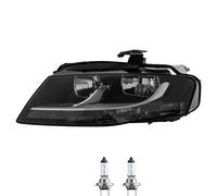 Faro Alogeno Sinistro Per Audi A4 (8K) Anno 11/07-01/12 H7/H7 Con Motore