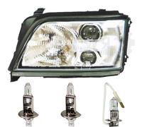 Faro Alogeno Sinistro Per Audi A6 06.94-04.97 H1/H1/H3 Senza Motore Con NSW