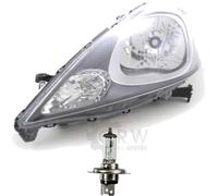 Faro Alogeno Sinistro Per Honda JAZZ GE Anno 07/08-03/11 H4 Con Motore