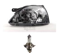 Faro Alogeno Sinistro Per Kia RIO (DC) Anno 10/02-02/05 H4 Con Motore