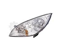 Faro Alogeno Sinistro Per Mitsubishi Colt (VI) 06.04-> H7/H7 Con Motore