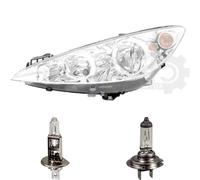 Faro Alogeno Sinistro Per Peugeot 308 I 4A_ 4C_ 1.6 16V 1.4 4E_ 4H_