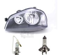 Faro Alogeno Sinistro Per Seat AROSA (6H) Anno 09/00-06/04 H7/H3 Con Indicatori