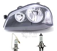 Faro Alogeno Sinistro Per Seat AROSA (6H) Anno 09/00-06/04 H7/H3 Con Indicatori
