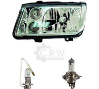 Faro Alogeno Sinistro Per VW BORA 1J2 10/98-05/05 H4/H3 Con Indicatori 1369939