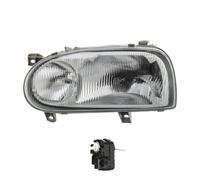 Faro Alogeno Sinistro Per VW GOLF III VENTO 1HX0 Inclusa Motore H1/H1 P15