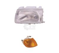 Faro Alogeno Sinistro Per VW POLO 6N1 10.94-10.99 H4 Con Indicatori