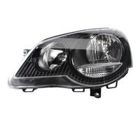 Faro Alogeno Sinistro Per VW POLO 9N_ Anno 10.01-11.09 H7/H1 Con Motore