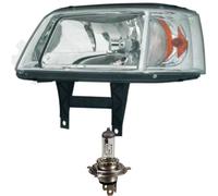 Faro Alogeno Sinistro Per VW Transporter T5 09.03-12.08 H4 Con Motore