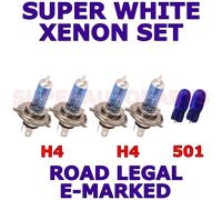 Faro Alogeno Xenon H4 501 Per Ford Ka 2009+