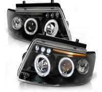 Faro Angel Eyes Adatto A per VW Passat 3B Anno Fab. 96-00 Nera