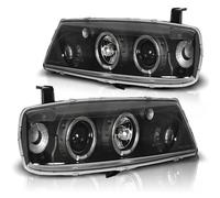 Faro Angel Eyes Combinato Tuning Tec Per Opel Calibra Bj. 90-97 Nero
