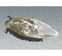 FARO ANT SX H1-H1 CON MOT/ ELET IND/ DIREZ ARANCIO P/CR FIAT BRAVO '07>MARELLI