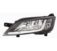 FARO ANT SX PEUGEOT BOXER 10/14> H7 H7 C/MOTOR ELETTR PARAB CROMATA CORNICE NERA