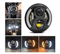 Faro Anteriore 1 pezzo 7 Pollici Faro LED Per V-Star Per XVS 650 950 1100 Classic Per Stryker Refit Accessori Moto Fanale Anteriore(E)