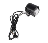 Faro anteriore a LED impermeabile per bici elettriche 36 V 60 V faro con collegamento a 3 linee