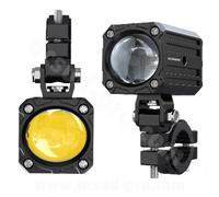 Faro anteriore aggiuntivo quadrato a LED ECOBENE 12V 50W omologato per
