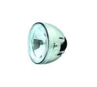 Faro Anteriore Bihr Con Cornice Led Cromato Per Moto Ricambi Accessori Parti