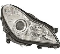 Faro anteriore bixenon dx CLS W219 04-10 HELLA D2S H7 freccia curva