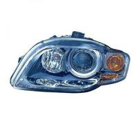 Faro anteriore bixenon sx A4 04-07 CABRIO 06- DEPO D1S+H7 motor reg el no c