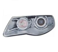 Faro anteriore bixenon sx TOUAREG 07-10 curva HELLA D1S/H7 motor 7L6941040C 1ZS0
