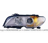 Faro Anteriore Bmw Serie 3 E46 Coupe Cabrio 2003-2006 Sinistro 63126920617