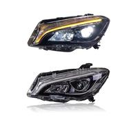 Faro anteriore Compatibile Con Benz Per Mercedes Per CLA W117 2013 2014 2015 2016 2017 2018 2019 Proiettore Faro Luce Di Marcia Diurna Automobilistico 2 Pezzi(1Pair EU Version xenon)