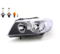 Faro Anteriore Compatibile Con BMW 3 E90 E91 01/05- 08/08 Sinistro Con Lampadina