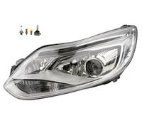 Faro Anteriore Compatibile Con Ford Focus 11 04/11- 09/14 Sinistro Con Lampadina