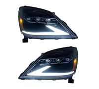 Faro anteriore Compatibile Con Lexus Per GX Fari Anteriori 2003 2009 Accessori Auto GX 470 Aggiornamento Proiettore Fari Anteriori Gruppo Ottico Anteriore 1 Set Sinistra Destra
