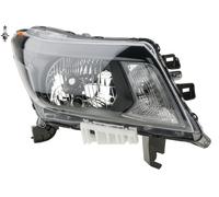 Faro Adatto A per Nissan Navara D40 10/15- H4 Destra Compreso Attuatore