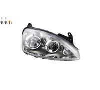 Faro Fronte Adatto A per Opel Corsa C 07/03- 12/09 Destra Con Lampadina