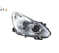 Faro Anteriore Compatibile Con Opel Corsa D 07/06-12/10 Destro Con Lampadina