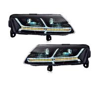 Faro anteriore Compatibile Con Per Fari A6 2005 2006 2007 2008 2009 2010 2011 Animazione Dinamica Dei Segnali DRL Bi Xenon Accessori Auto 2 Pezzi(2pcs NO AFS Halogen)