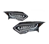 Faro Anteriore Compatibile Con Per Vezel 2015 2016 2017 2018 Aggiornamento Assemblaggio Per HRV Luci Diurne Indicatori Di Direzione Fari Proiettori 2 Pezzi